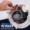 Pyle 6.5" In-Wall / In-Ceiling 70V Speaker, PDIC63T PDIC63T - alternate 7